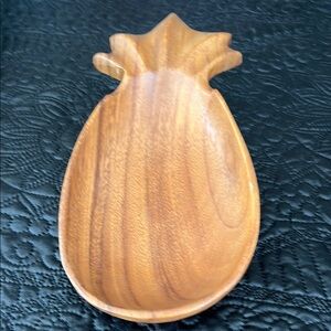 VTG Hawaiian Wooden Pineapple Bowl